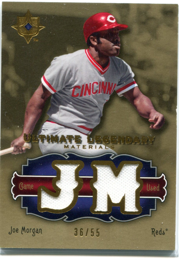 Joe Morgan Upper Deck Jersey Card