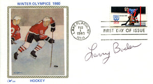 Larry Baker Autographed First Day Cover