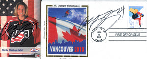 Chris Bailey Autographed First Day Cover and Card