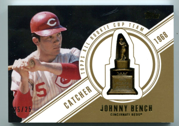 Johnny Bench 2014 Topps All Rookie Cup Team #TARC9 Card 25/25