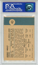 Jerry West 1961 Fleer Card #43 (PSA NM 7)