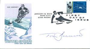 Tom Barrasso Autographed First Day Cover