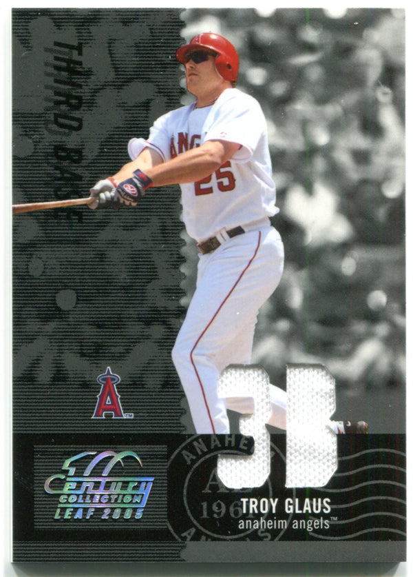Troy Glaus 2004 Leaf Century Collection Jersey Card