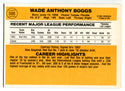 Wade Boggs 1983 Donruss Card