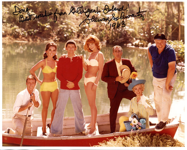 Sherwood Schwartz Autographed Color 8x10 Photo