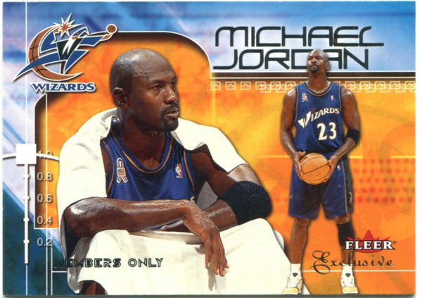 Michael Jordan Fleer Exclusive 2002