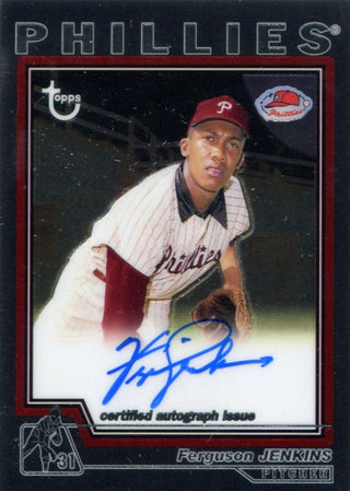 Fergie Jenkins Autographed 2004 Topps Card