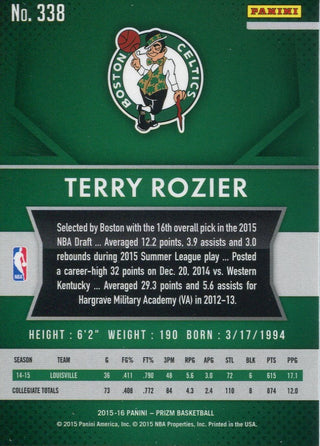 Terry Rozier 2015-16 Panini Prizm Rookie Card