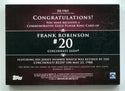 Frank Robinson 2012 Topps Retired Rings #RRFRO /736