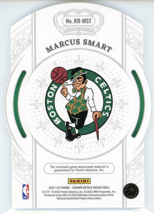 Marcus Smart 2021-22 Panini Crown Royale Knights of the Round Table Patch Card #KR-MSt