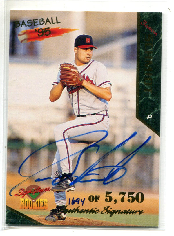 Jason Schmidt 1995 Signature Rookies #44 Autographed Card