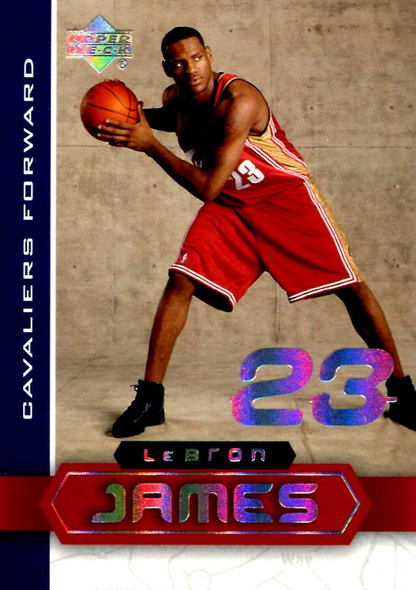 LeBron James 2003 Upper Deck Superstars #lbj-3 Card
