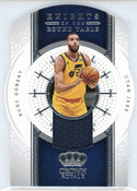 Rudy Gobert 2021-22 Panini Crown Royale Knights of the Round Table Patch Card #KR-RGB