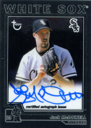 Jack McDowell Autographed 2004 Topps Card