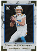Justin Herbert 2020 Panini Donruss Elite Series Rookie Card #ESR-JH