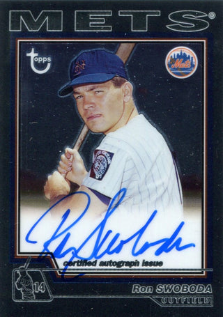 Ron Swoboda Autographed 2004 Topps Card