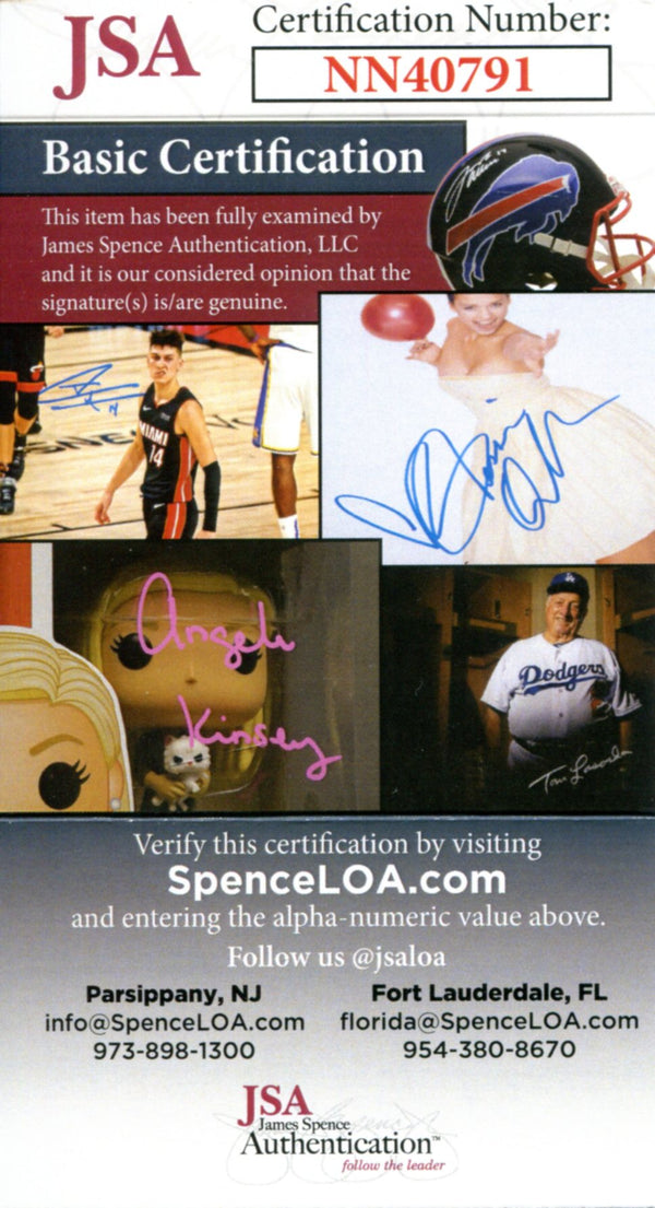 Bill Stanfill Autographed 8x10 Photo (JSA)