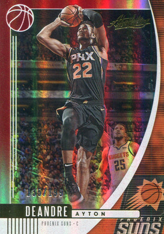 Deandre Ayton 2019-20 Panini Absolute Red Insert Card 135/199