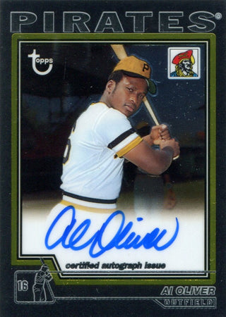 Al Oliver Autographed 2004 Topps Card