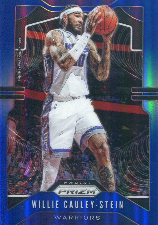 Willie Cauley-Stein 2019-20 Panini Prizm Blue Card 118/199