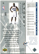 Michael Jordan Upper Deck SPx 2001