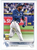 Wander Franco 2022 Topps Series One Rookie Card #215