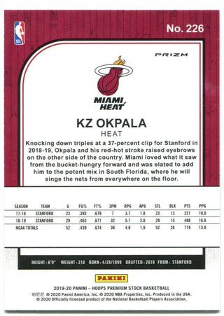 KZ Okpala NBA Hoops Rookie Premium Stock