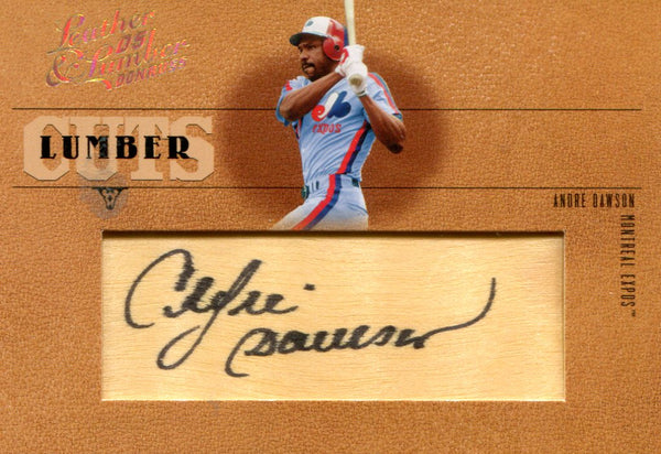Andre Dawson Autographed Donruss Card #21/128