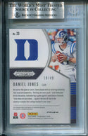 Daniel Jones 2020 Prizm Draft Picks Mojo Card 18/49 (BGS 9)