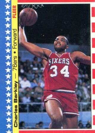 Charles Barkley Fleer Card