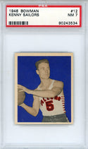 Kenny Sailors 1948 Bowman Card #12 (PSA NM 7)