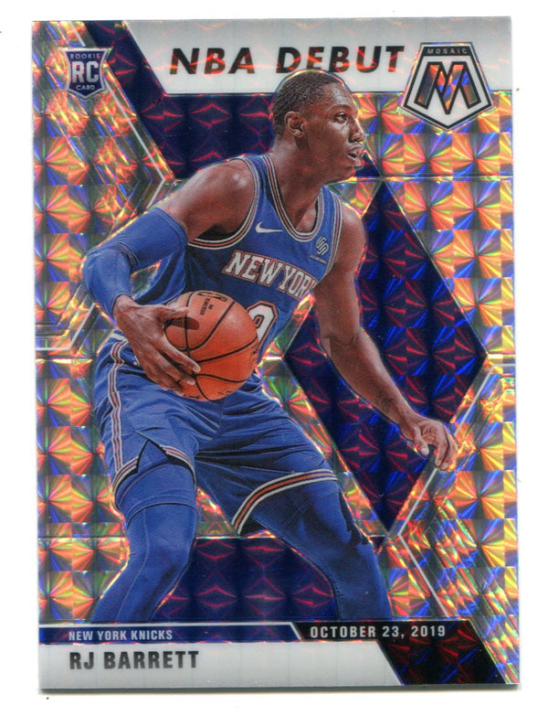 RJ Barrett 2019 Panini Mosaic Mosaic  #270 RC