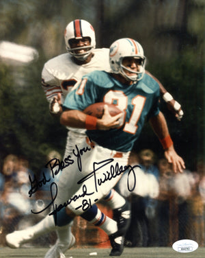 Howard Twilley Autographed 8x10 Photo (JSA)