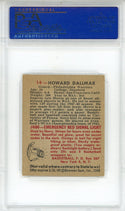 Howard Dallmar1948 Bowman Card #14 (PSA NM 7)