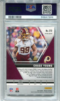 Chase Young 2020 Panini Red Mosaic #272 RC PSA GEM MT 10