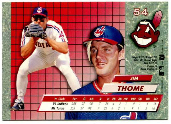 Jim Thome baseball cards