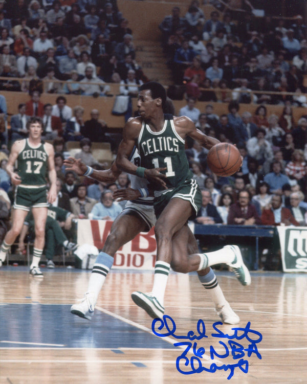Charlie Scott "76 NBA Champ" Autographed 8x10 Photo