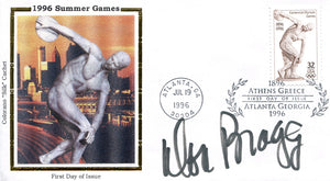 Don Bragg Autographed First Day Cover
