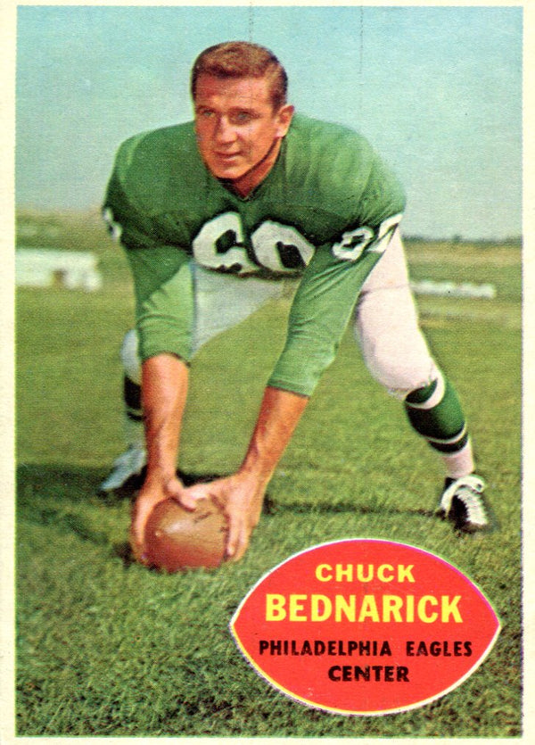Chuck Bednarick 1960 Topps Card