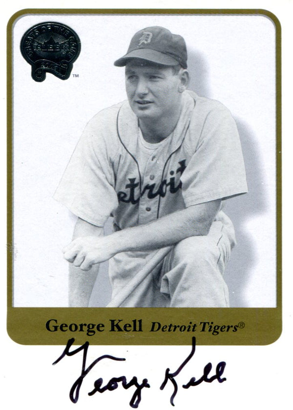 George Kell Autographed Fleer Card
