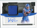 Khalil Shakir 2022 Panini Chronicles Draft Picks Impeccable Autographed Relic Rookie Card /199