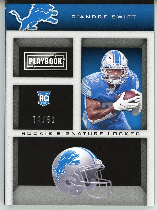 Sale 2020 Panini Playbook D'Andre Swift