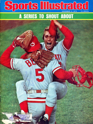 Johnny Bench Unsigned Sports Illustrated Magazine