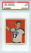 Jack Garfinkel 1948 Bowman Card #30 (PSA NM 7)