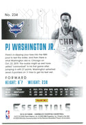 PJ Washington Panini Chronicles Essentials Rookie