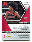 Coby White 2019-20 Prizm Red Mosaic #211 RC /88