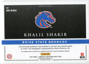 Khalil Shakir 2022 Panini Chronicles Draft Picks Impeccable Autographed Relic Rookie Card /199