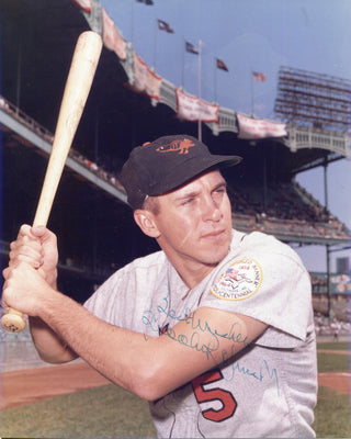 Brooks Robinson Autographed 8X10 Photo