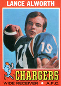 Lance Alworth 1971 Topps Card