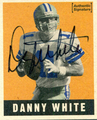 Danny White Autographed Donruss Card #1550/1948